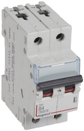 Выключатель автоматический Legrand DX3-E 6000 2п 4А B 10кА картинка